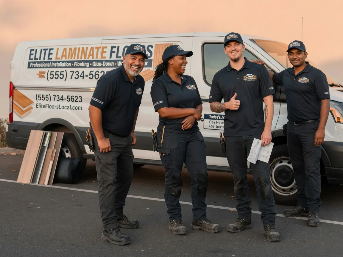 Laminate flooring installation company in Fay, OK